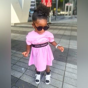 Toddler Dolce and Gabbana Pink Dress Size 2